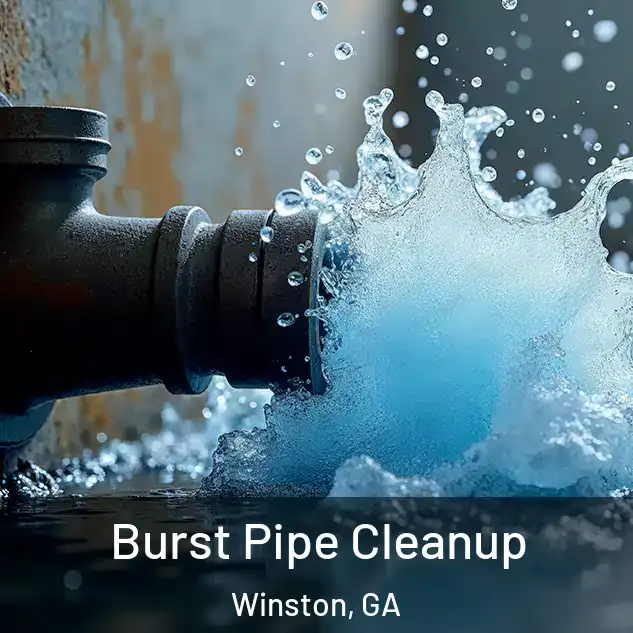  Burst Pipe Cleanup Winston, GA