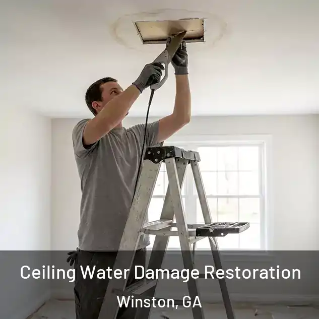  Ceiling Water Damage Restoration Winston, GA