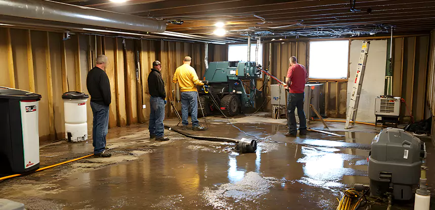 Commercial Water Damage Cleanup in Winston