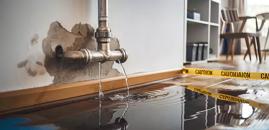 Burst Pipe Cleanup in Winston