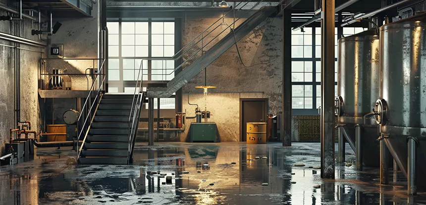 Emergency Industrial Cleanup in Winston