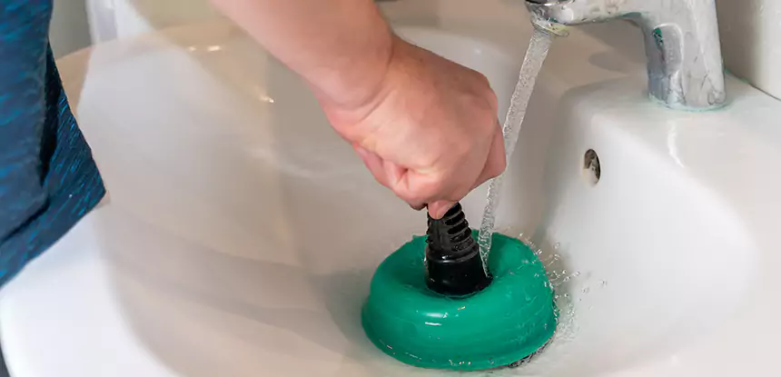 Sink Standing Water Blockage Removal in Winston