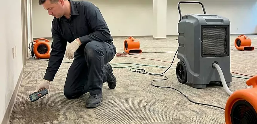 Drying Carpet Padding After Flood in Winston