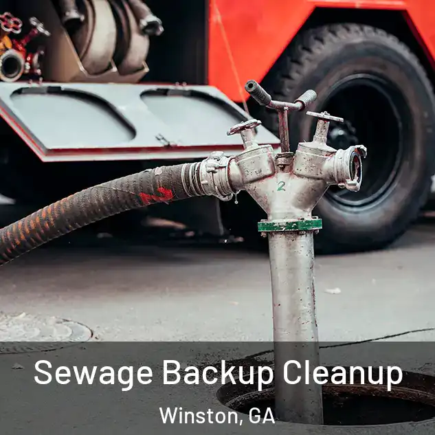  Sewage Backup Cleanup Winston, GA