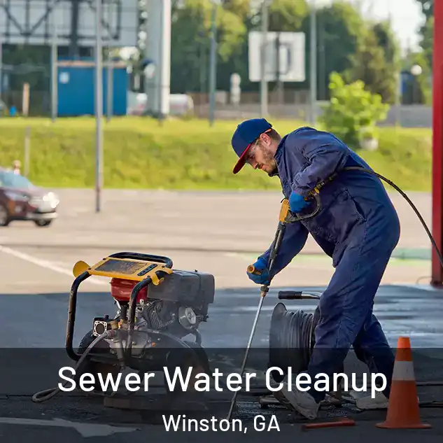  Sewer Water Cleanup Winston, GA