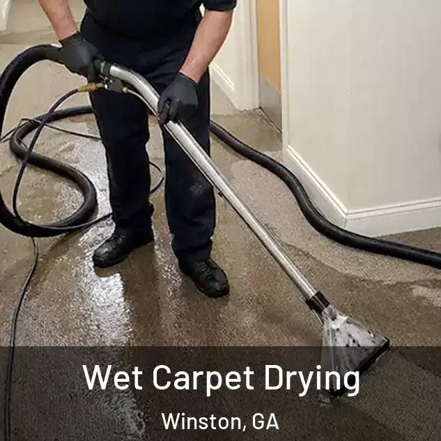  Wet Carpet Drying Winston, GA
